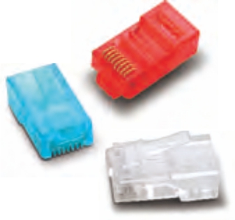 Cat.5e Plug 8P8C  3U-50U Unshielded1.