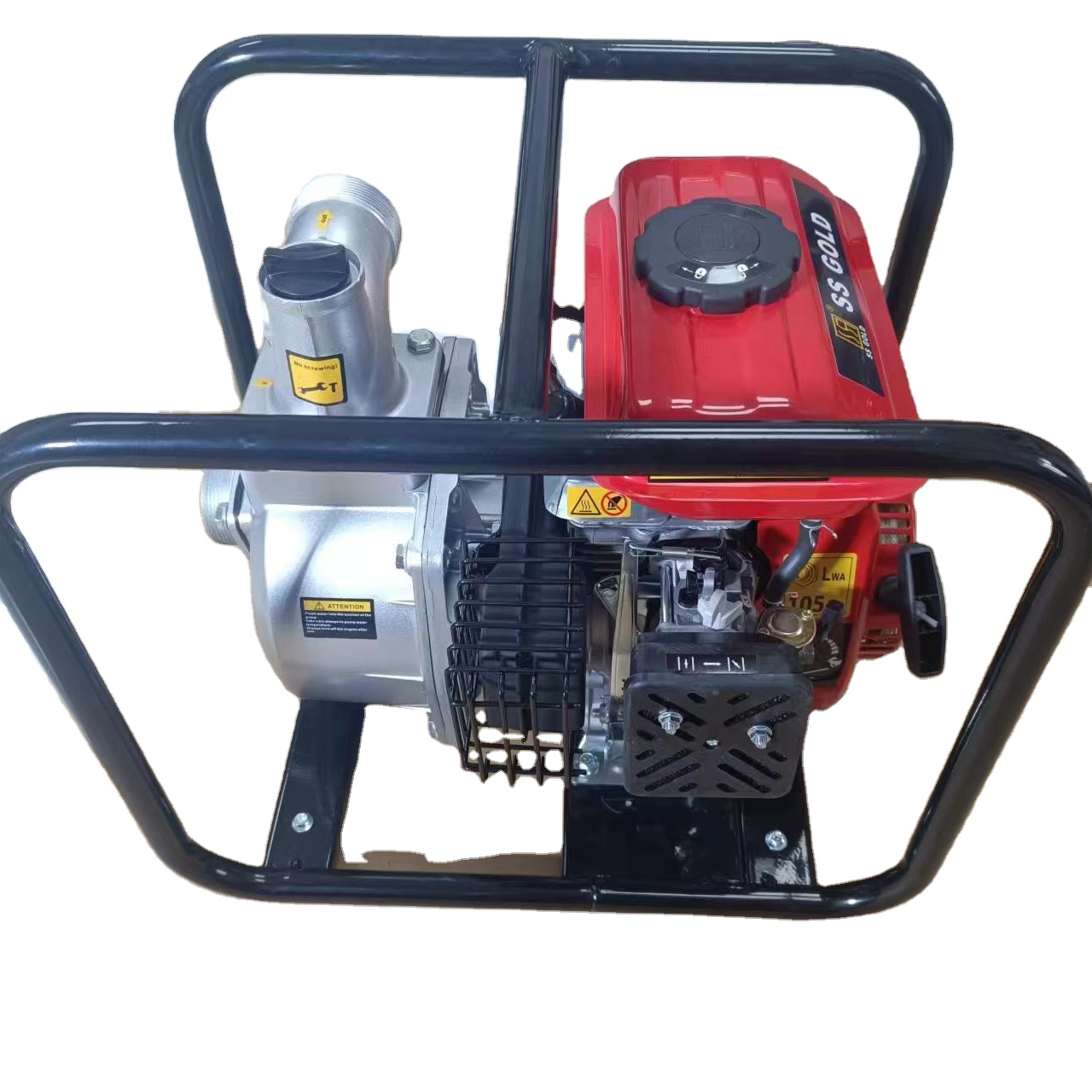 Stable KZ20H High Pressure Gasoline Engine Water Pump with 55m3/h Discharge Capacity