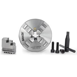 4 Jaws K12-100mm Manual Self Centering Chuck CNC Lathe Chuck RATTM MOTOR
