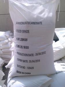 China Ammonium Bicarbonate Food Grade manufacture in China on sale