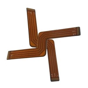 Double Sided Flexible Printed Circuit Board Polyimide FPCB Immersion Gold