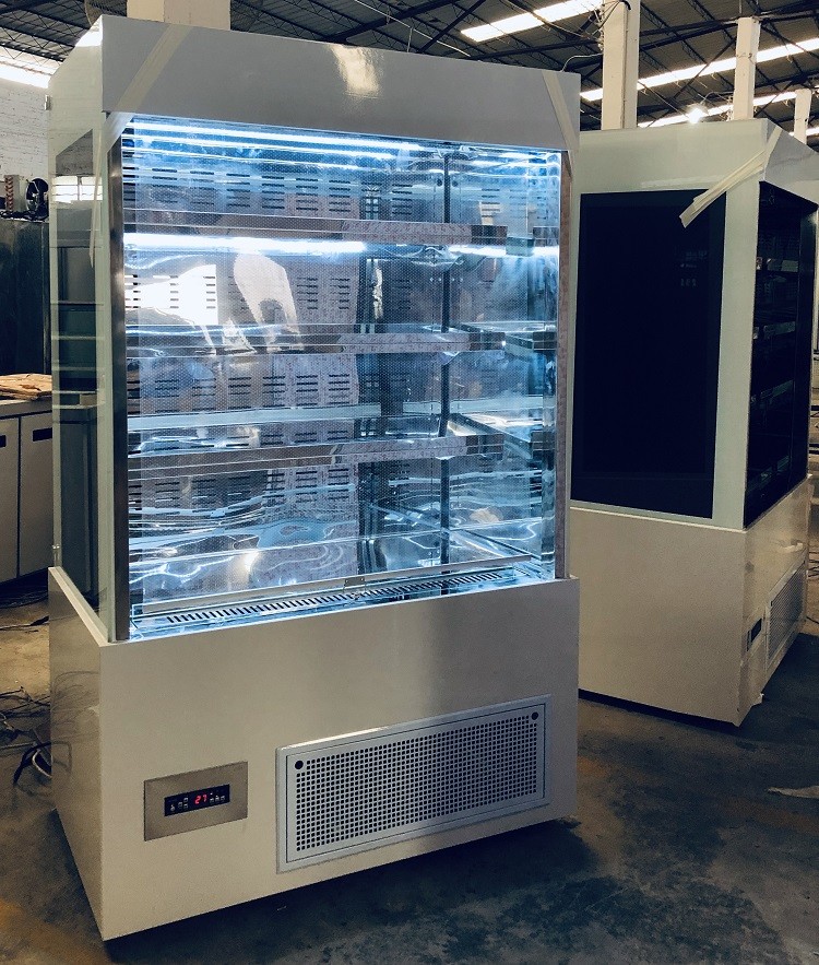 Factory New Design Bakery Refrigerated Equipment Display Cabinet Cake Showcase