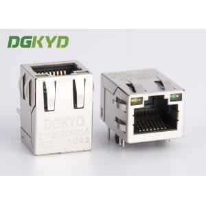 RJ45 Connector 100 megabit Cat 5 ethernet modular jack with internal magnetics