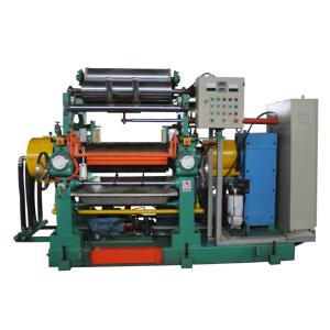  Precision Rubber Texture Mixing Machine With Plc Control Water Cooled Rollers Nsk Bearings Manufactures
