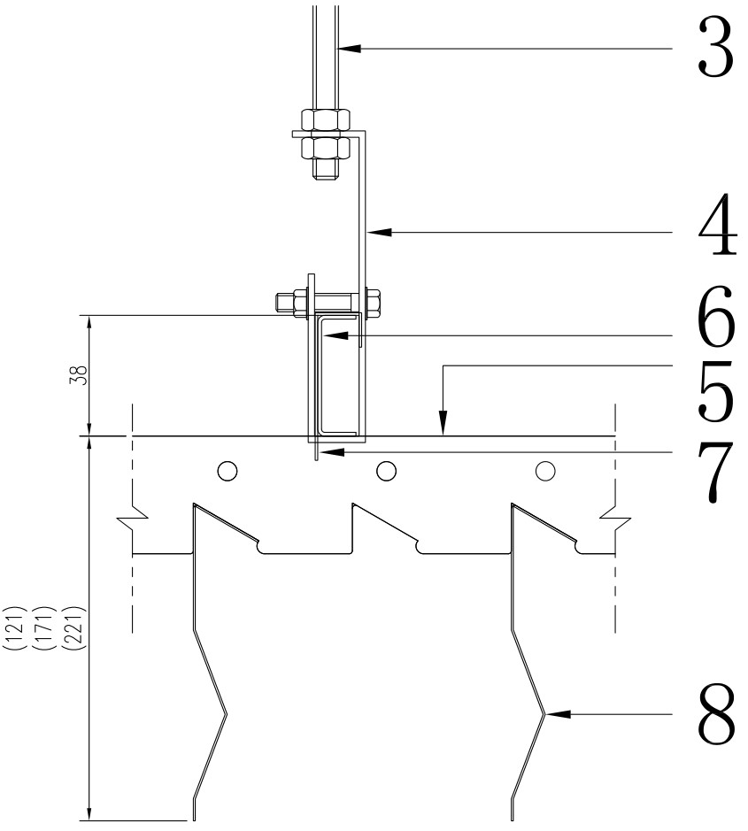 Moisture Proof Aluminum Metal Ceiling A Type Screen 3000mm Length