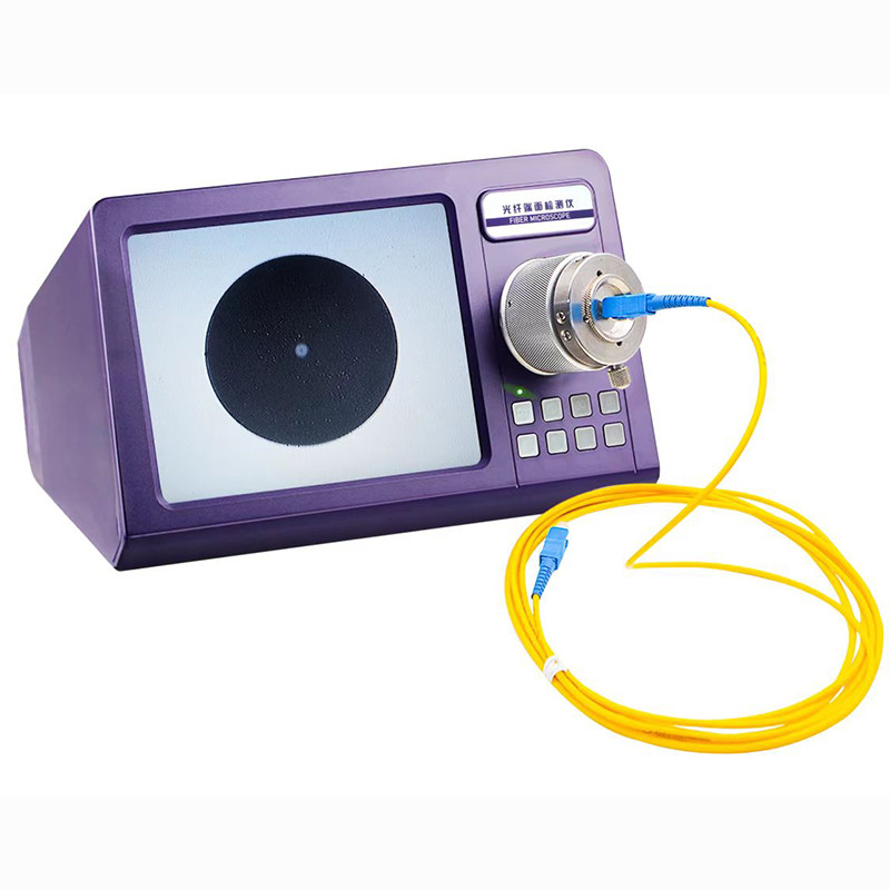 400X High Clarity 3W Fiber Patch Cord Manufacturing Machine Fiber Optic Endface Machine