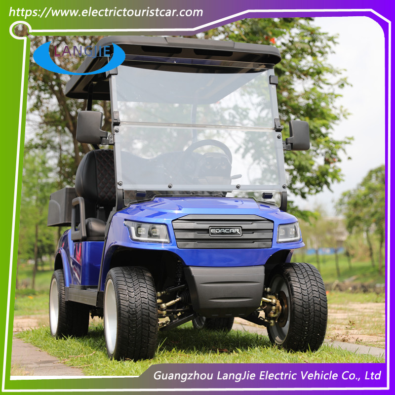 AC Motor 2 Seater Golf E Car Small Electric Golf Carts For Golf Course