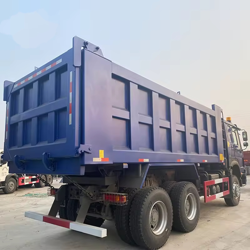 Sinotruk 6X4 371HP 30 Ton 20 Cubic Meter Dump Truck Blue Color for Africa Market