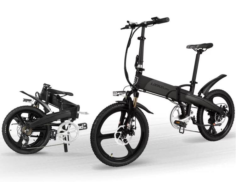 Long Distance Electric E Bicycle 400W Motor Integrated Wheel CE Certificate