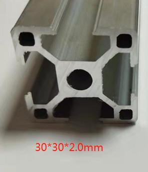 Multi Functional 30mmx30mm Aluminum Extrusion Profiles Square Aluminum Alloy