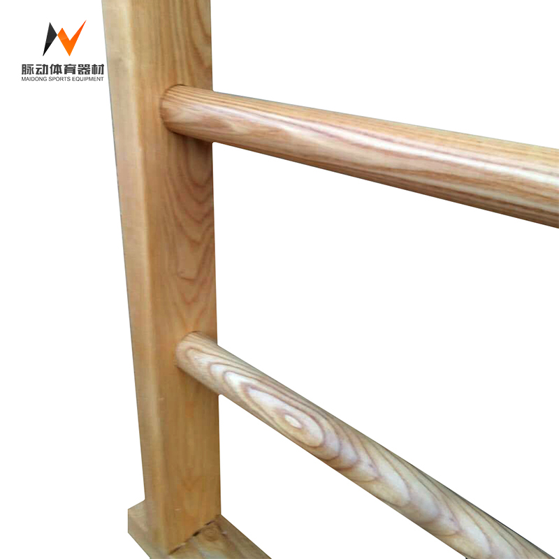 Customized Home Gymnastics Wall Bars Equipment Stall Ladder Bars with Customized Logo