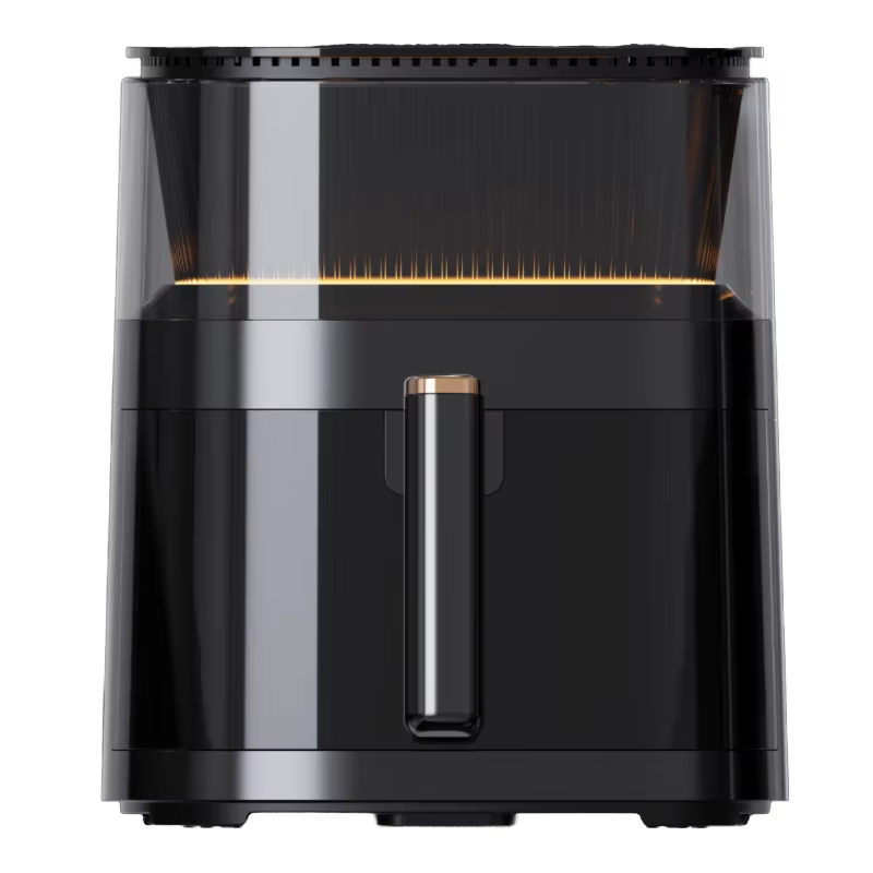 5L Stainless Steel Multifunctional Air Fryer Oven Small Smart Square Healthy Electric Household Use