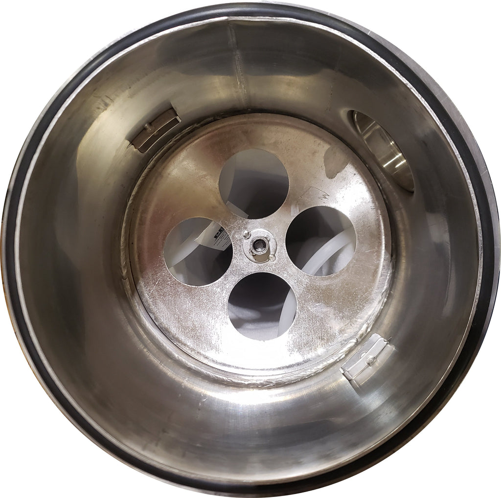 62KG Weight Manufacturing Plant 304 Stainless Steel Bag Filter Housing 2 Inch NPT Inlet150PSI