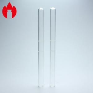 Borosilicate Glass Test Tubes Customized Size Clear Color ISO Certificated