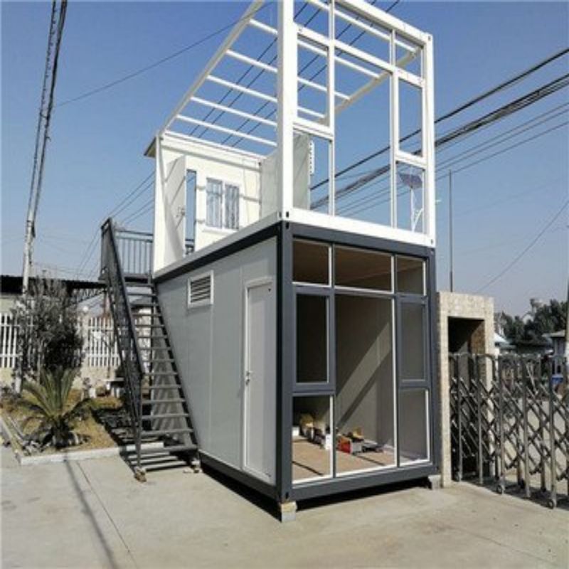 Recyclable and Galvanized Steel Frame Multifunctional Portable Structure for Bedroom Hotel