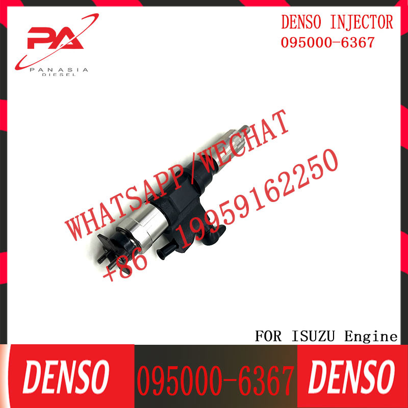 Diesel engine Common Rail Fuel Injector 095000-6366 095000-6367 for ISU-ZU 4HK1 6HK1 engine 8-97609788-6 8-97609788-7