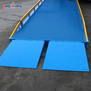 Adjustable Portable Container Loading Ramps 20ton Loading Dock Hydraulic Ramp