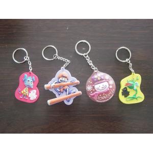 High Visible Custom PVC Keychains With Plastic / Rubber Material