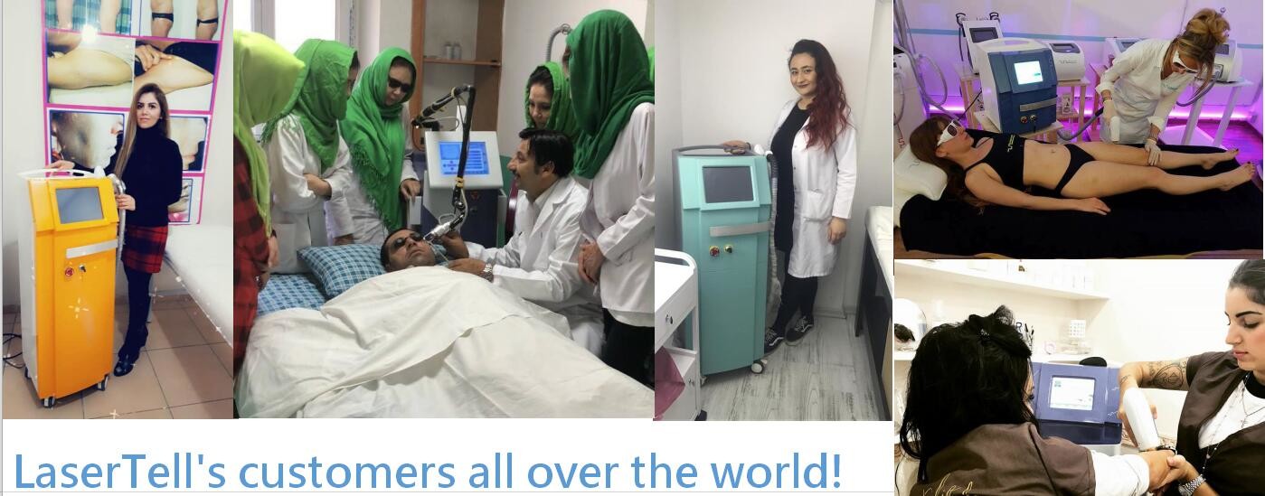 1Hz Beauty Salon Smart 808nm Diode Laser Hair Removal Machine