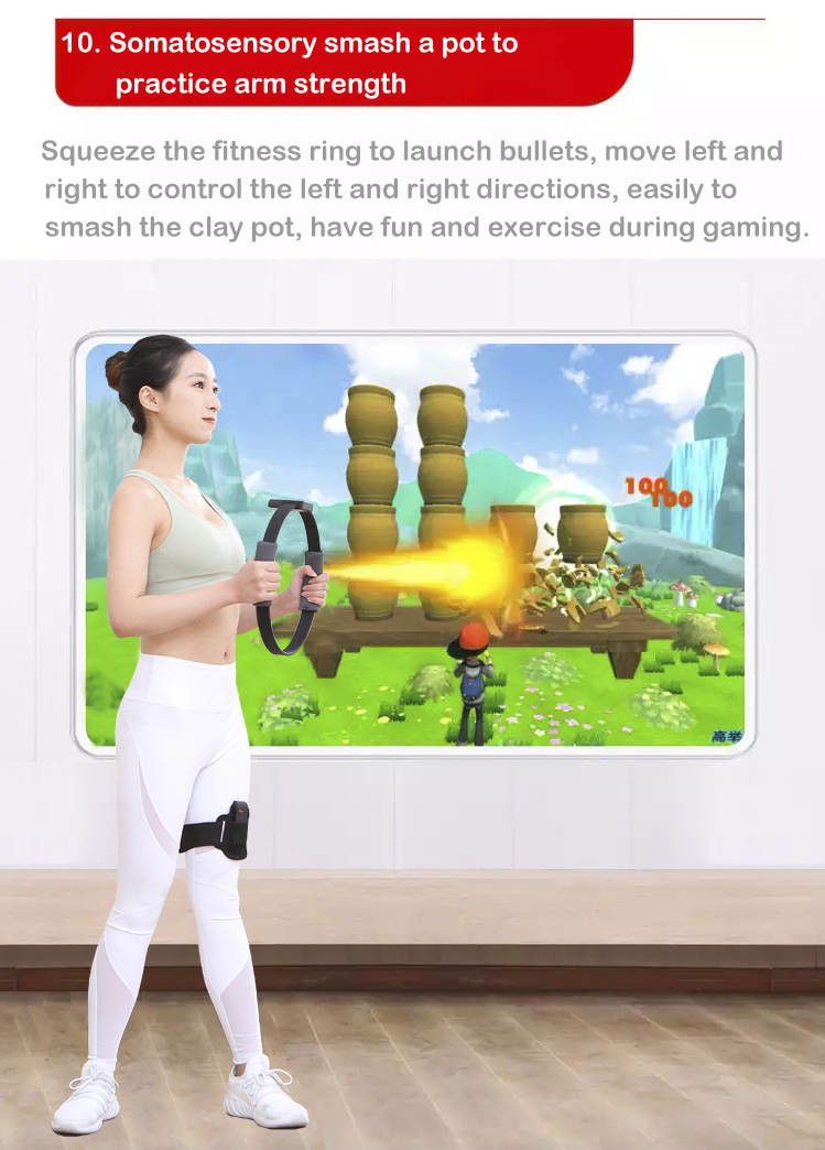 3.7V 500mAh Smart Fitness Ring Bluetooth IOT Fit Adventure Game