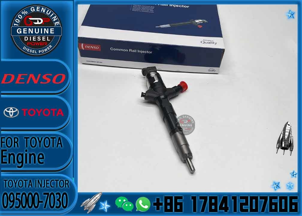 Diesel Common Rail Fuel Injector 095000-5880 095000-5881 9709500-588 23670-30050 for TOYOTA 2KD-FTV Engine