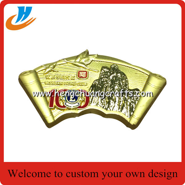 Soft enamel pin,metal badge gold metal pins with custom logo design