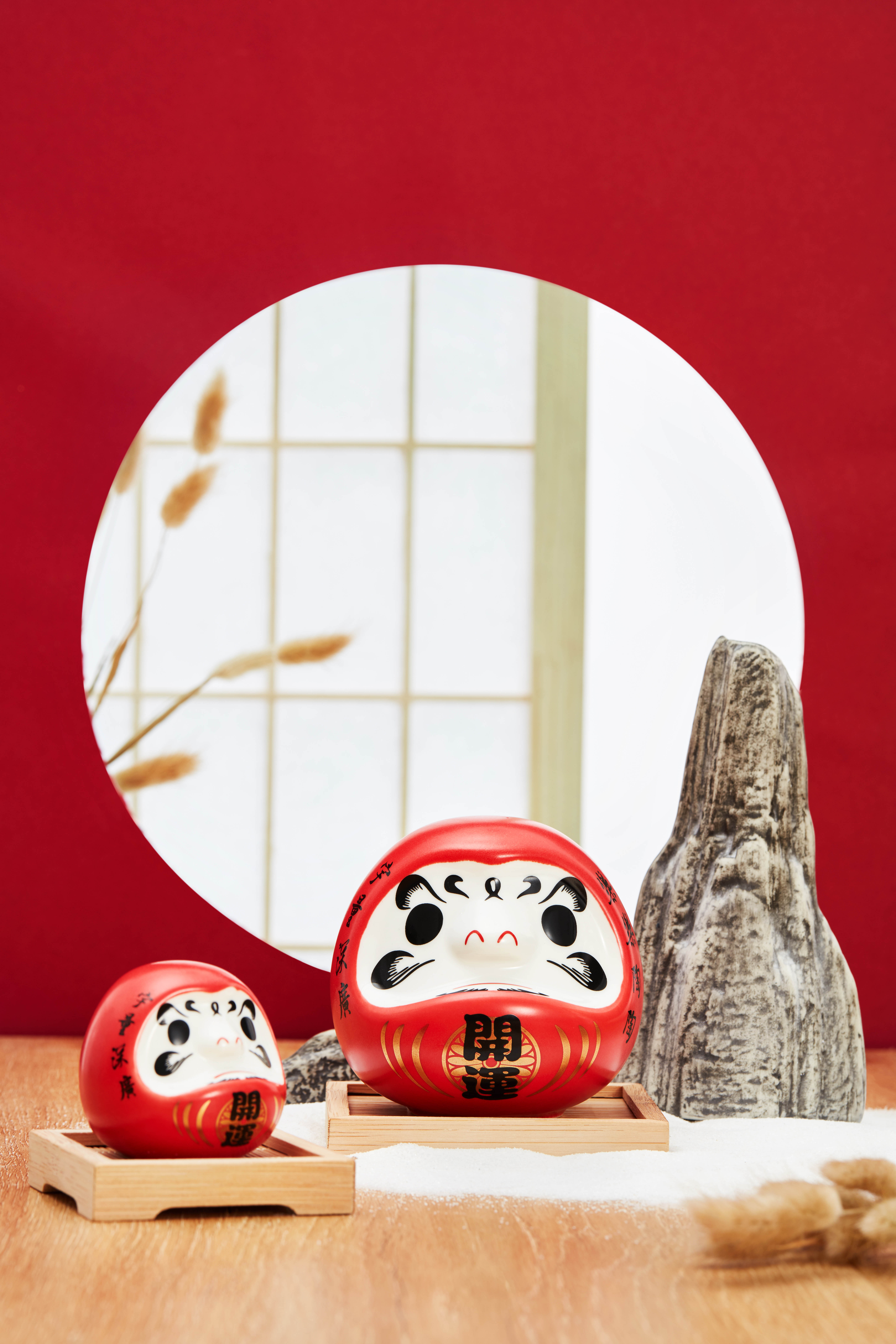 Wholesale Chinese Ceramic Figurine For Decoration And Gift Dharma Furnishing Articles