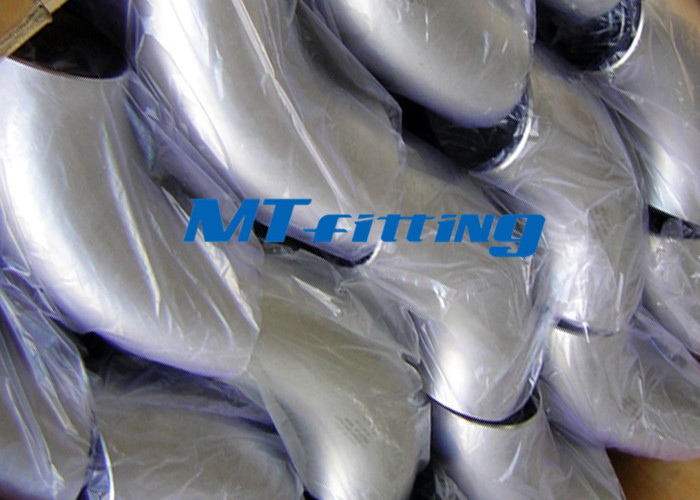 1500LB ASTM A815 S32750 / S32760 Flanges Pipe Fittings , Duplex Steel 45 Degree Elbow Pipe Fitting