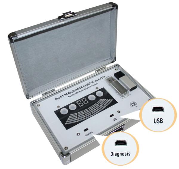 Japanese Bioelectric Body Quantum Magnetic Resonance Health Analyzer for