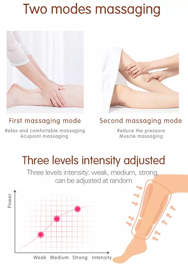 Full Leg Massager for Circulation and Relaxation Heating Air Pressure Compression