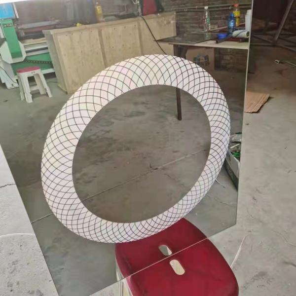 Large Working Area Makeup Mirrors Laser Marking Engraving Mirror Manufacturing
