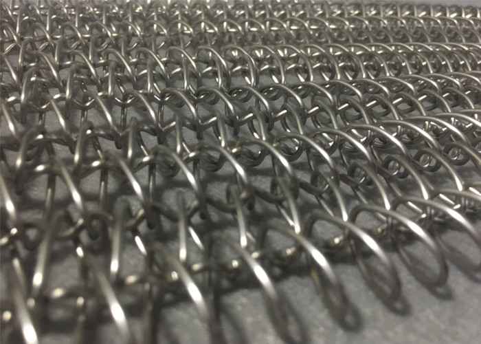 Convey Frozen Food Iso / Sgs Certified Stainless Steel Wire Mesh Conveyor Belt