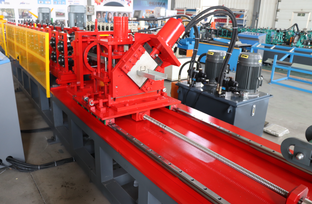 Metal stud and track rolling forming machine