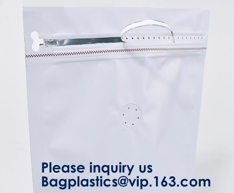 Eco Friendly High Barrier Kraft Paper Coffee Bags Valve,Flat Bottom Aluminum Foil Coffee Bag One Way Valve
