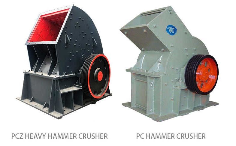 Large Crushing Ratio Hammer Crusher With Simple Structure For Chemical Industry