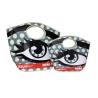 Buy cheap Handy PP woven shopping bag with round hole handle CMYK cyliner printing with from wholesalers