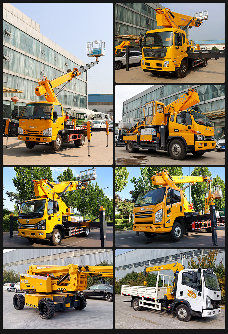 small truck mounted crane truck 4x2 cargo truck with crane