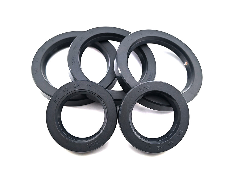 25 * 35 * 6mm Mechanical Oil Seal SC Type Brown Rubber Seals FKM Pump Oil Sealer