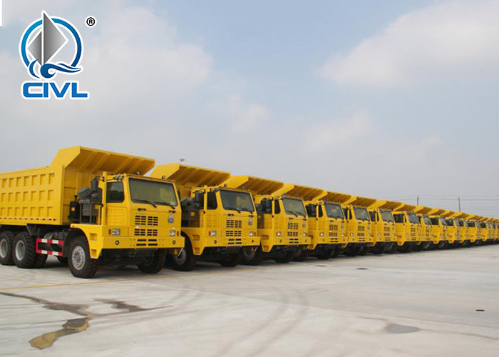 New mining tipper truck SINOTRUK HOWO MINE 6X4 LHD Mining Tipper Dump Truck 371HP 70 Tons For Mining Industry
