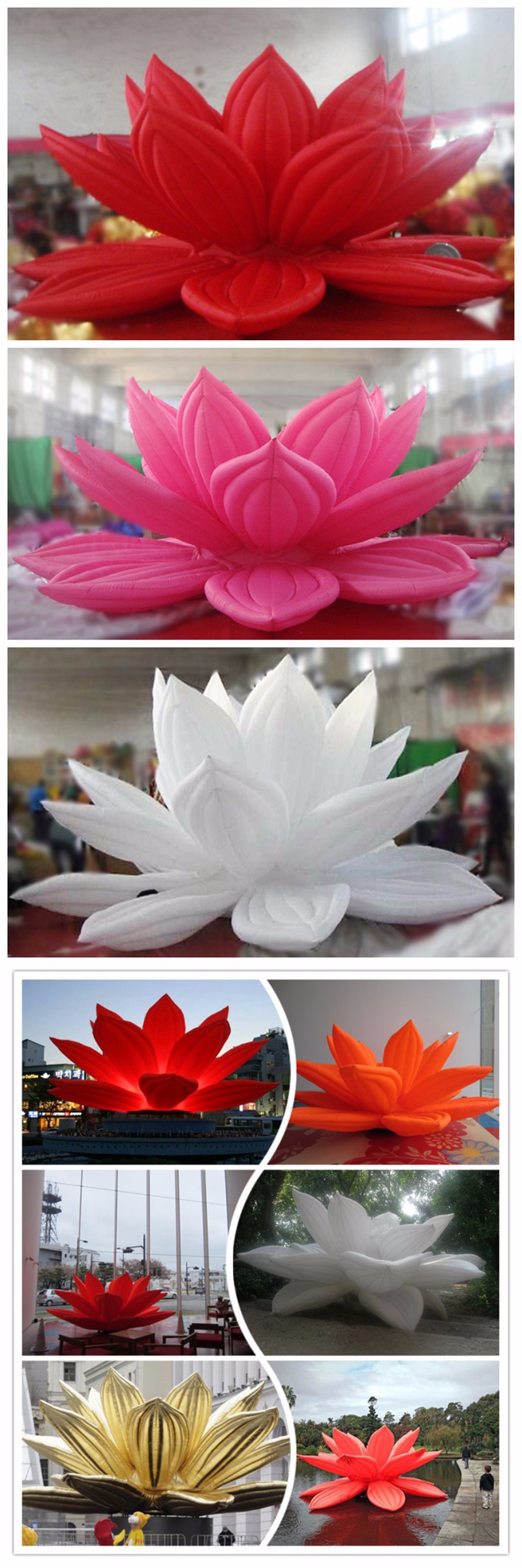 inflatable flower
