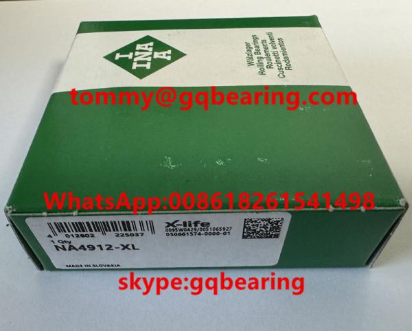 Single Row Chrome Steel Material INA NA4912 NA4912-XL Needle Roller Bearing With
