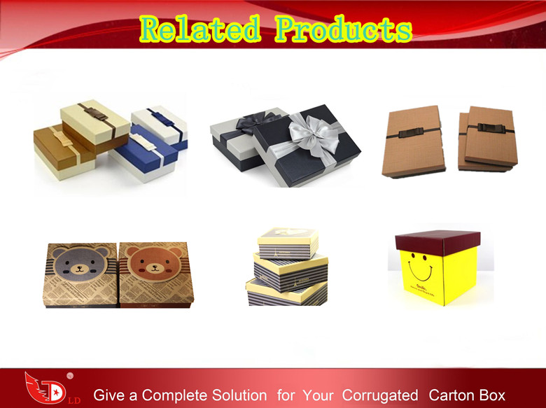 High quality, durable and fashion gift box for delivery