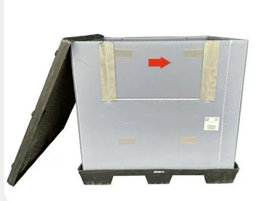 Plastic Pallet Box PP Honeycomb Sheet Coaming Container Corrugated Moving Carton