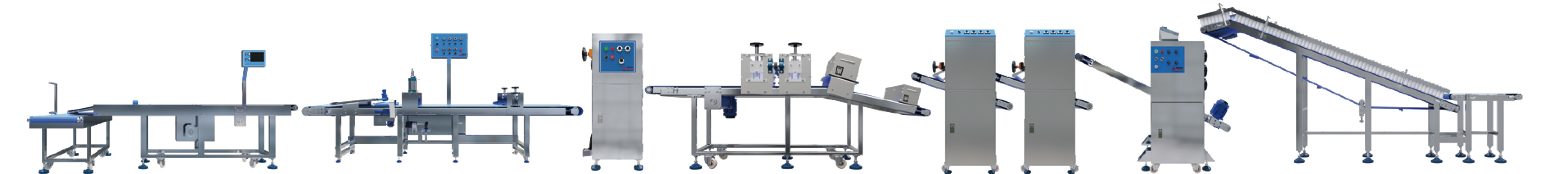 Automatic Flatbread Pizza Base Production Line 3PHPizza Dough Press Machine