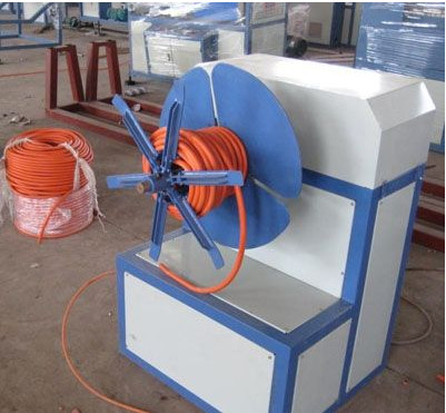 380v PVC Reinforced Pipe Twin Screw Extruder Machine , low noise