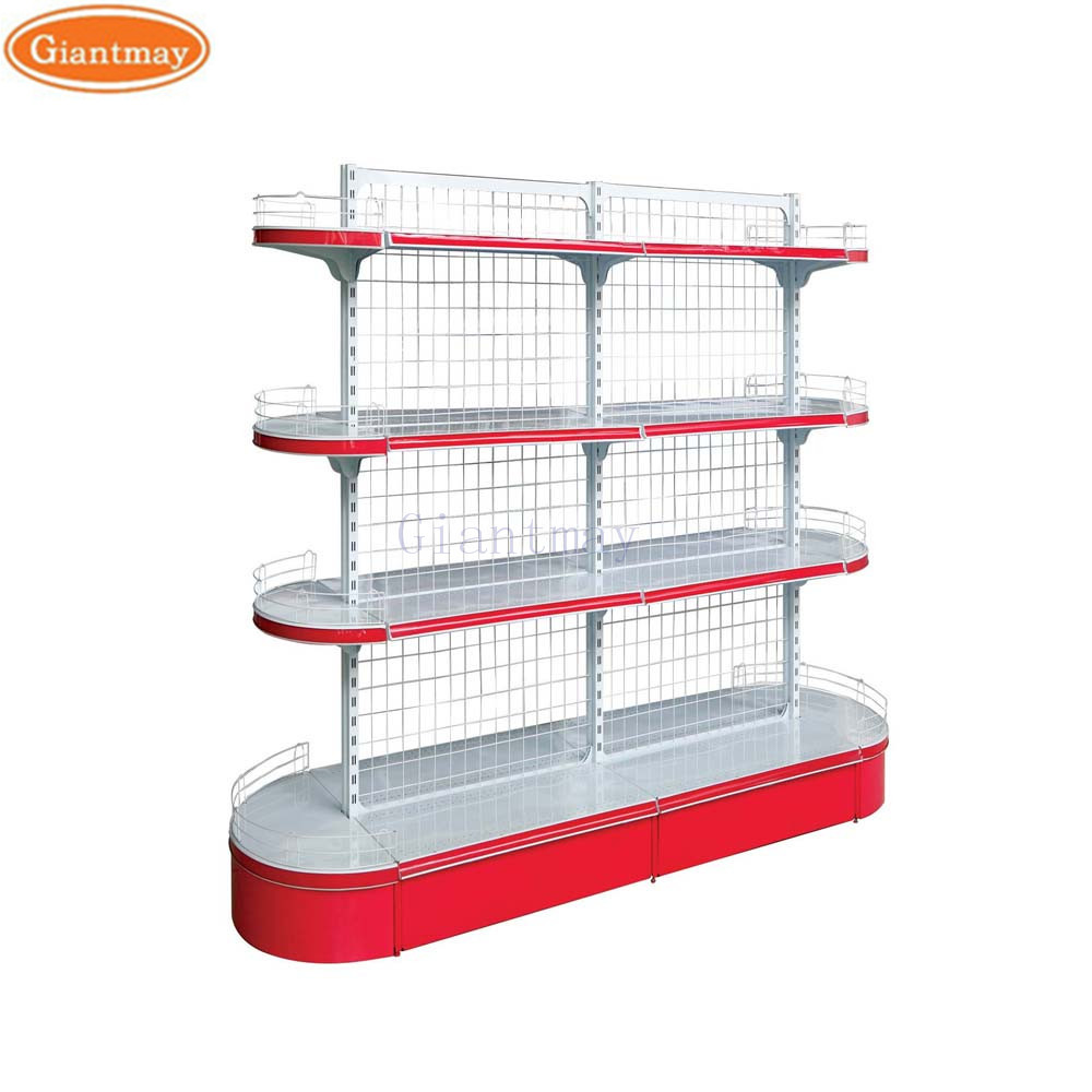 Advertising Supermarket Perforated Stand Retail Store Shelf