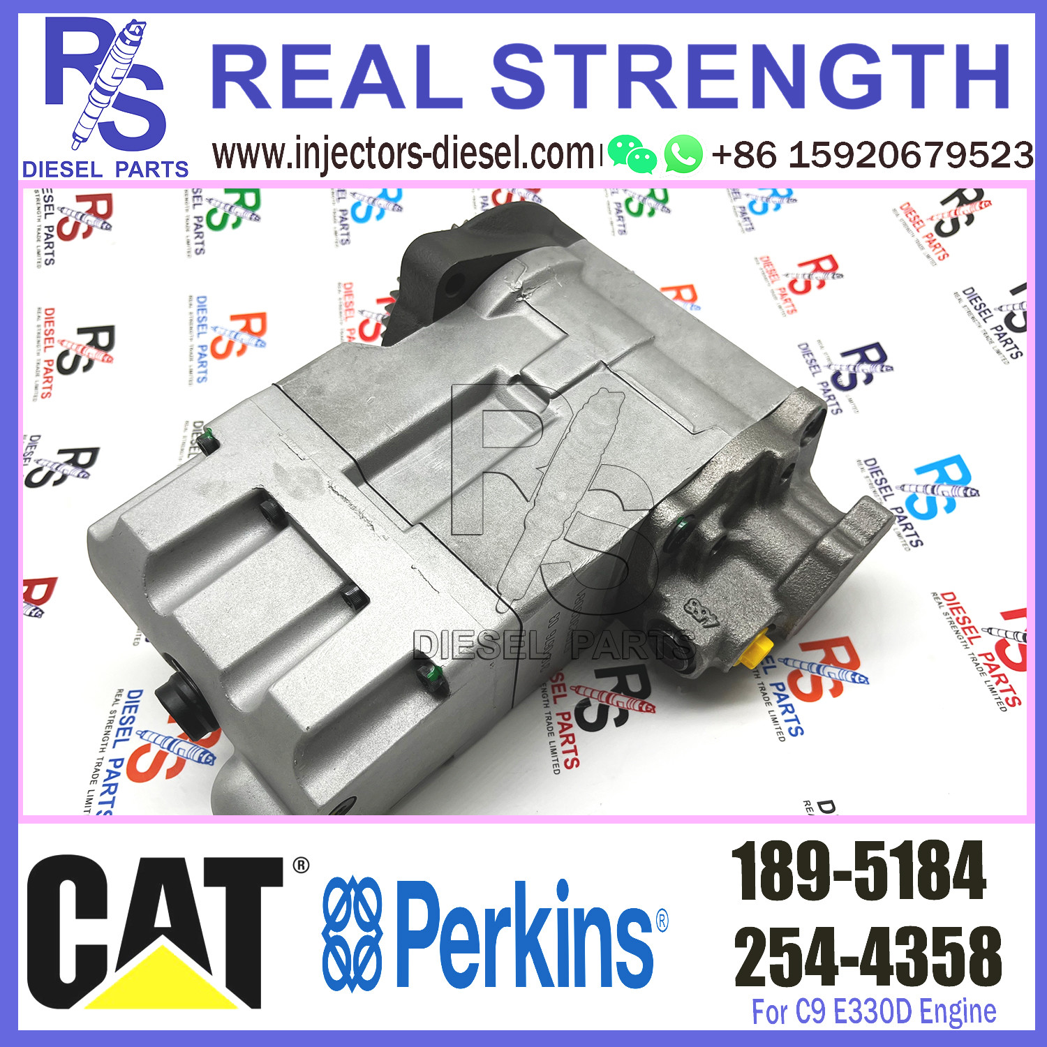 Diesel Fuel Injection 189-5184 Diesel Fuel Common Rail Pump For C9 Engine 1895184