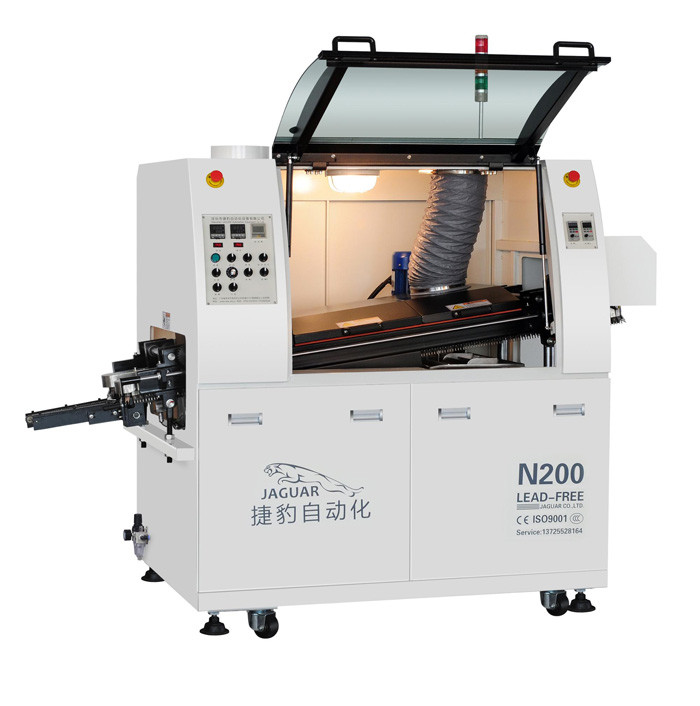 Jaguar Lead Free Wave Soldering Machine N250 with Siemens PLC Control System for SMT/SMD Production line
