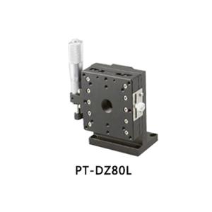 80mm * 80mm Manual Lab Jack Cross Roller Guide With Differential Head