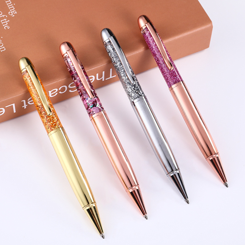 Office Luxury Blue Ball Pens with Printed Logo Refill and Red Ink 2021